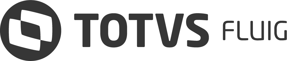 TOTVS Fluig - logo - cinza